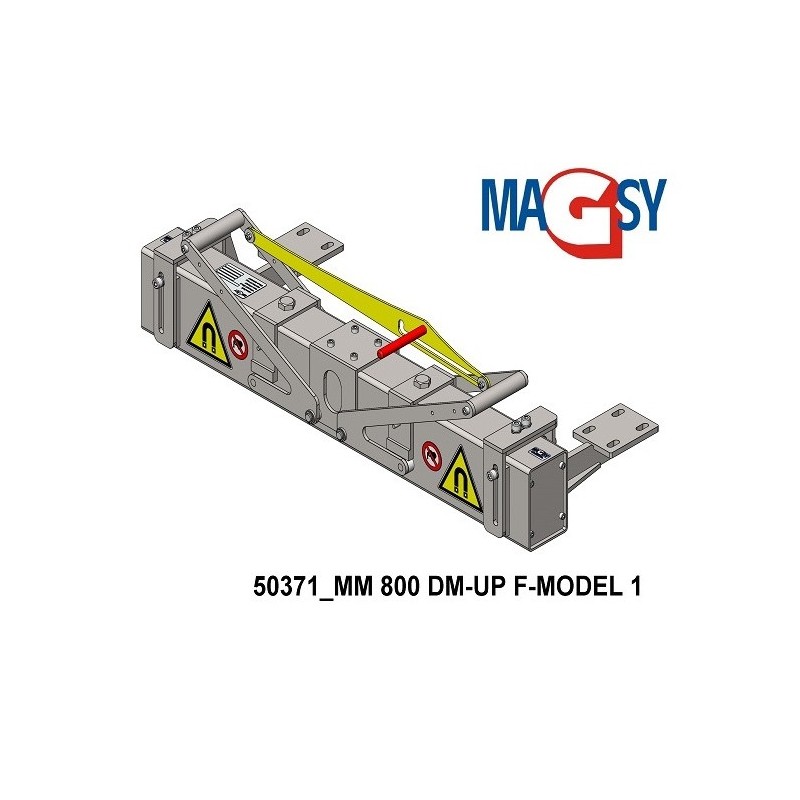 Mătură magnetică pentru cărucioare de curățenie MM 800 DM-UP F