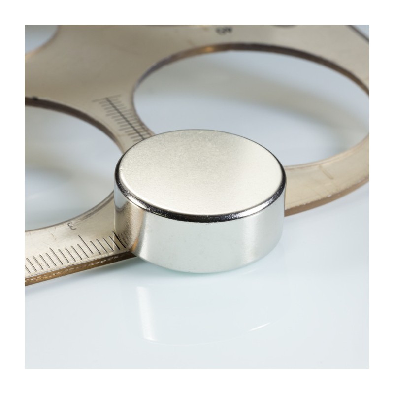 Magnet neodim cilindru cu diam.25x10 N 80 °C, VMM6-N40