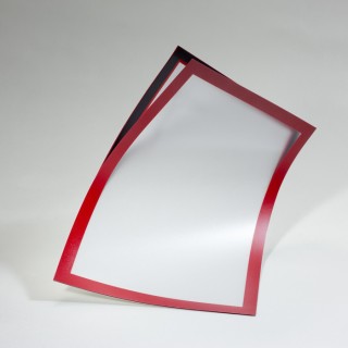 Buzunar magnetic pentru suprafața nemagnetică A4 roșu