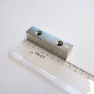 Magnet neodim bloc 80x20x20xR98,5 N 80 °C, VMM10-N50