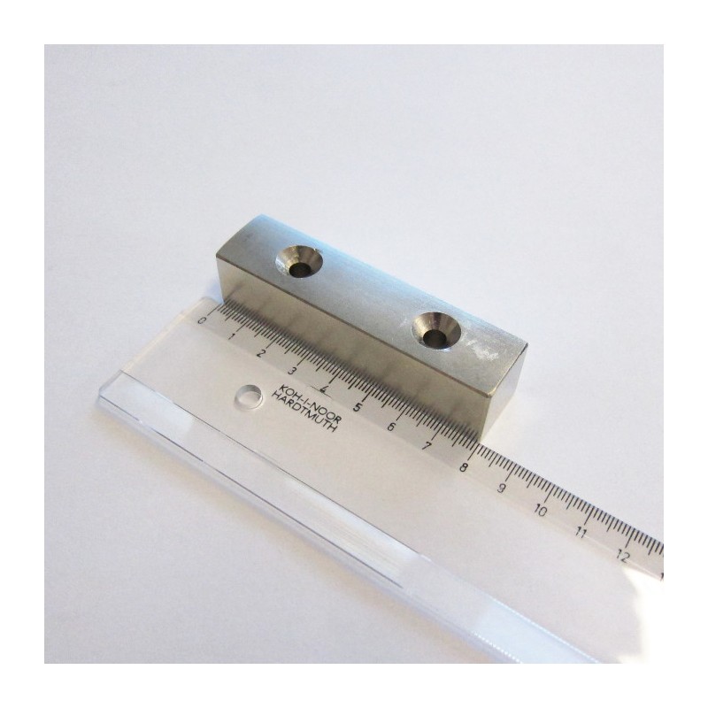 Magnet neodim bloc 80x20x20xR98,5 N 80 °C, VMM10-N50