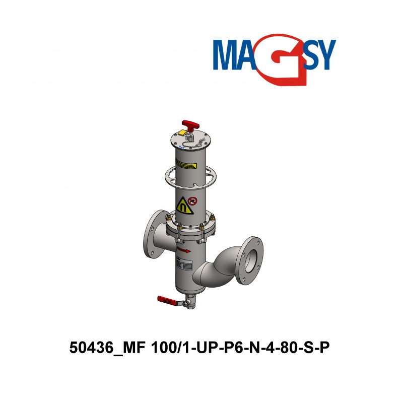 Separator magnetic lichide MF 100/1-UP-P6-N-4-80-S-P