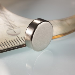 Magnet neodim cilindru cu diam.12x4 N 80 °C, VMM10-N50