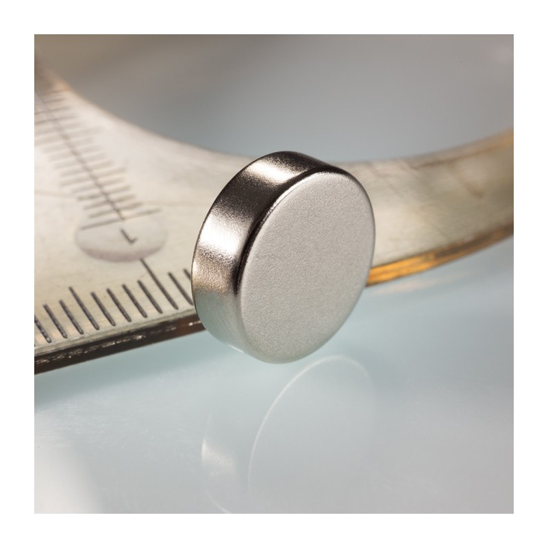 Magnet neodim cilindru cu diam.12x4 N 80 °C, VMM10-N50