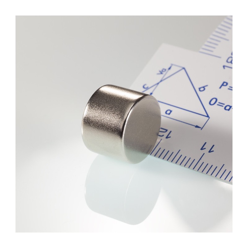 Magnet neodim cilindru cu diam.14x10 N 80 °C, VMM5-N38