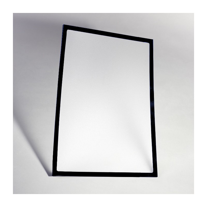 Buzunar magnetic A4 cu chenar negru