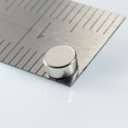 Magnet neodim cilindru cu diam.4x2 N 80 °C, VMM2