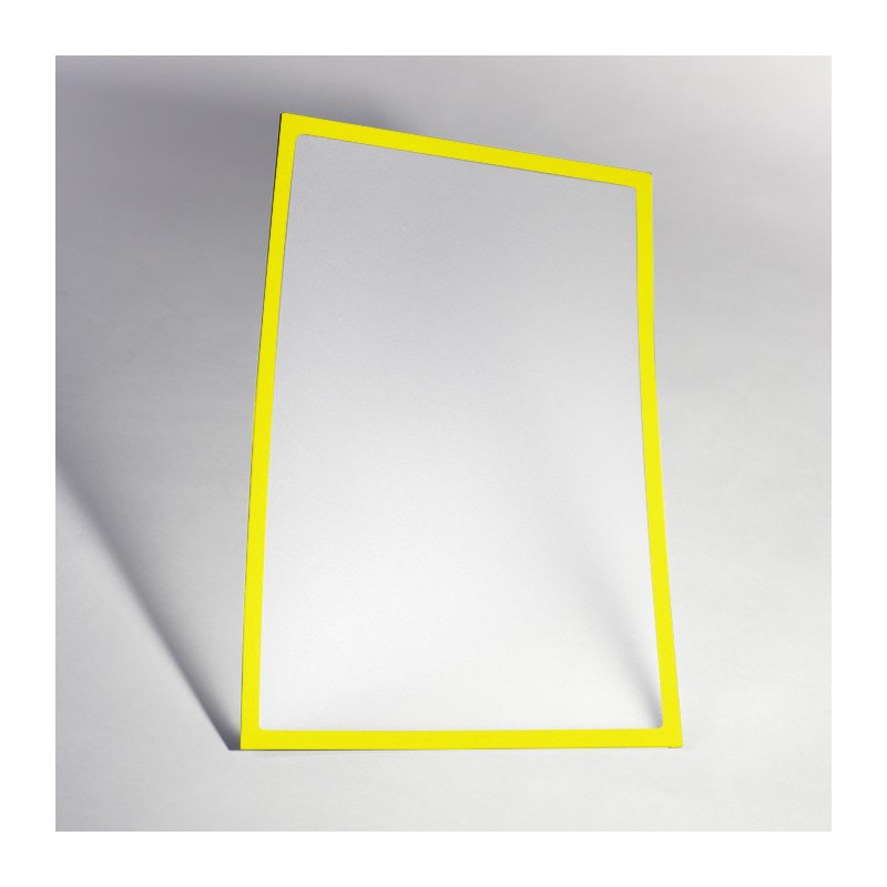 Buzunar magnetic A5 cu chenar galben