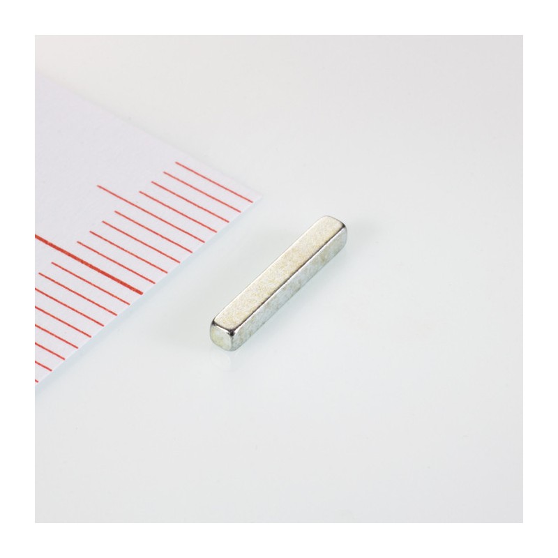 Magnet neodim bloc 10x1,5x1,5 Z 80 °C, VMM4-N35