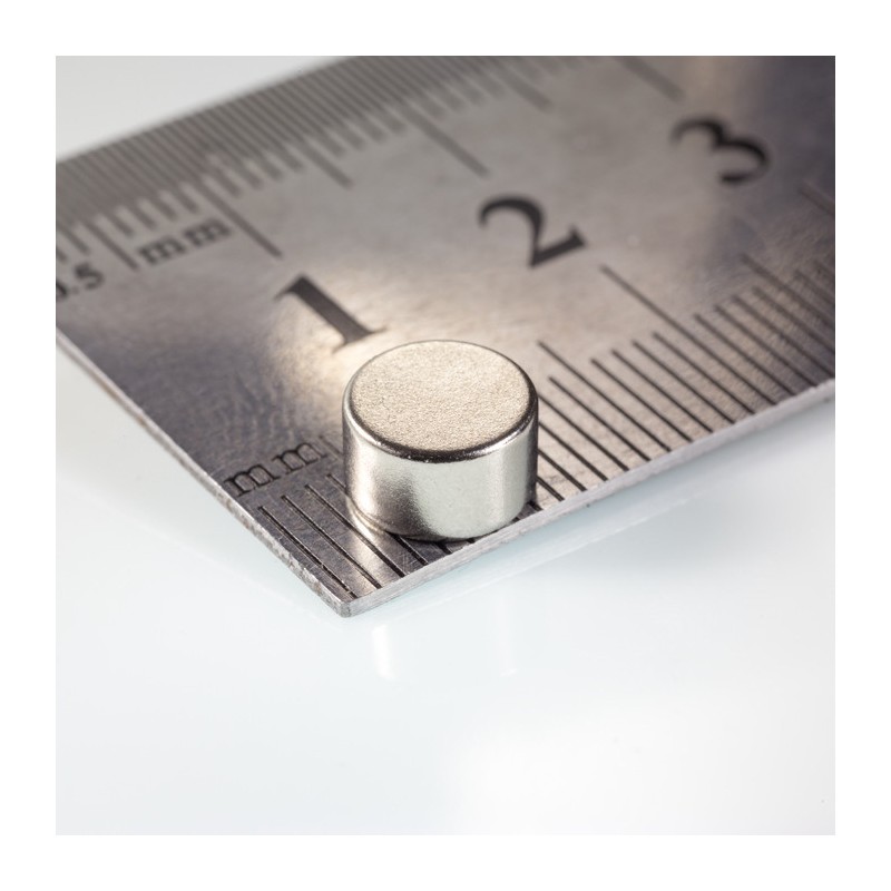 Magnet neodim cilindru cu diam.7x4 N 80 °C, VMM7-N42