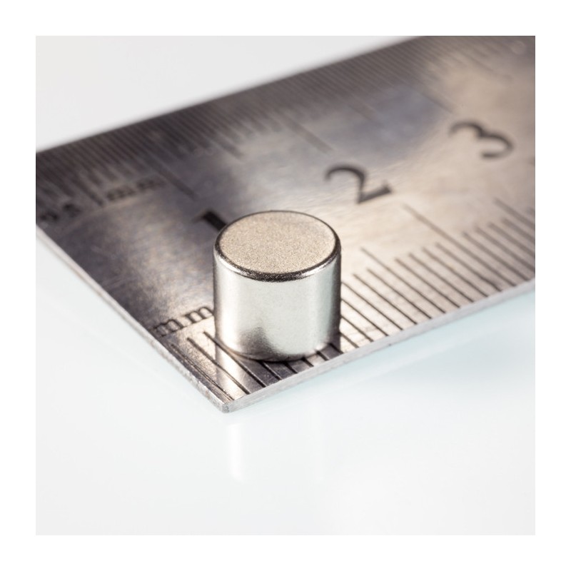 Magnet neodim cilindru cu diam.7x6 N 80 °C, VMM7-N42