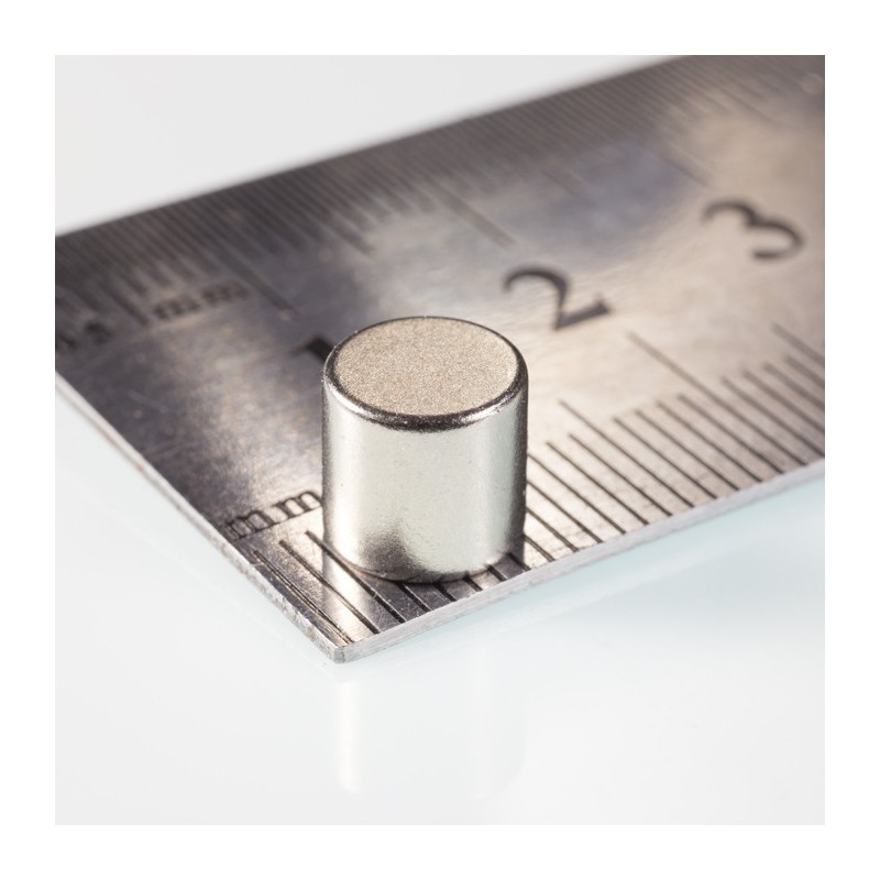 Magnet neodim cilindru cu diam.7x7 N 80 °C, VMM7-N42