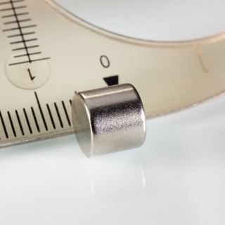 Magnet neodim cilindru cu diam.8x7 N 80 °C, VMM7-N42