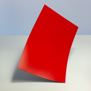 Folie magnetică A4 (297x210 mm) roșie grosime 1 mm