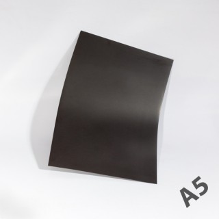 Folie magnetică A5 (210x148 mm) 1 mm - negru - fără tratament de suprafa