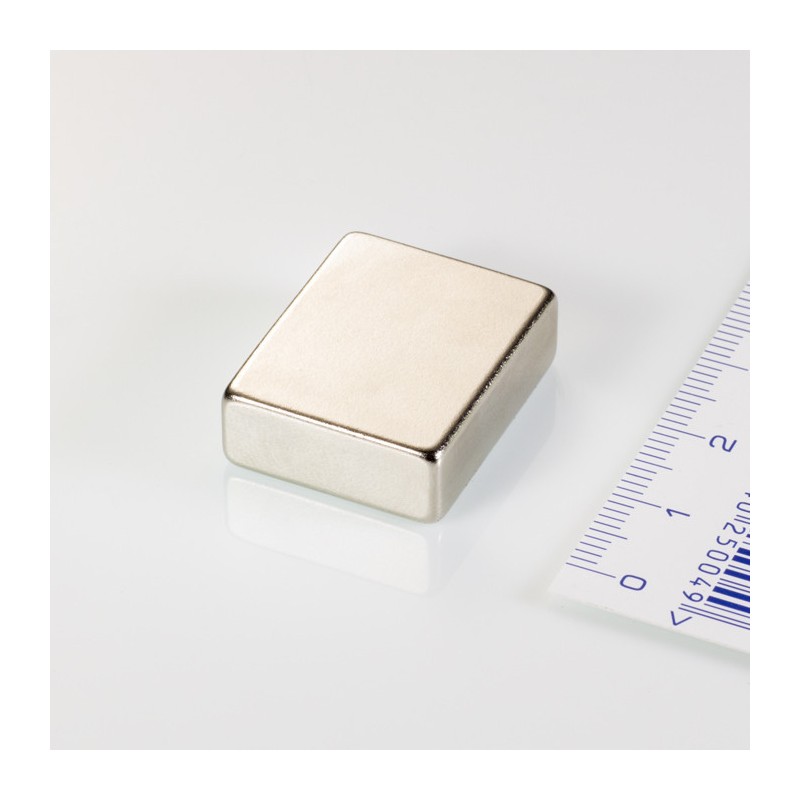 Magnet neodim bloc 25x20x8 N 80 °C, VMM4-N30