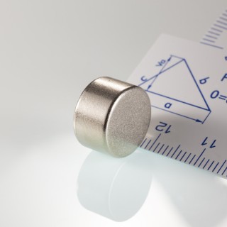 Magnet neodim cilindru cu diam.14x8 N 80 °C, VMM4-N30