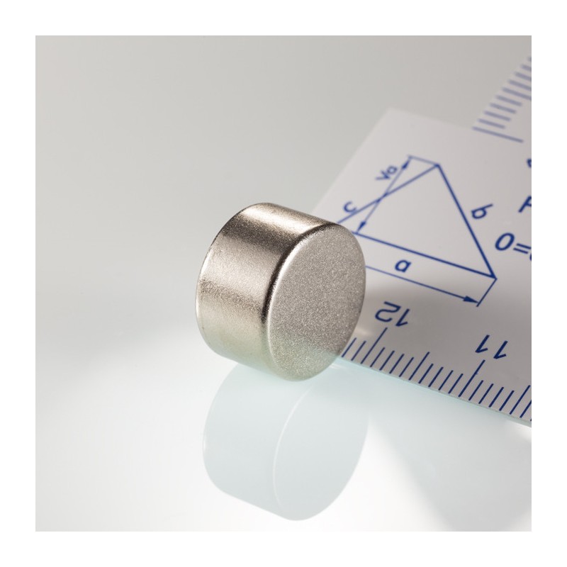 Magnet neodim cilindru cu diam.14x8 N 80 °C, VMM4-N30