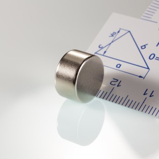 Magnet neodim cilindru cu diam.13x7 N 80 °C, VMM4-N30