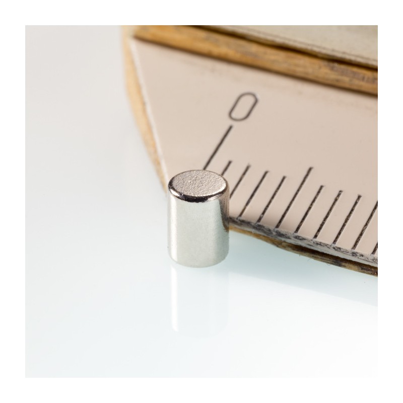 Magnet neodim cilindru cu diam.3x4 N 80 °C, VMM4-N35