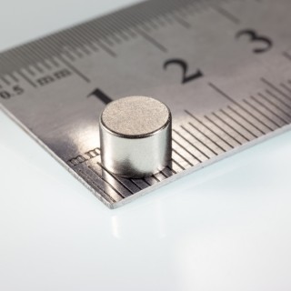 Magnet neodim cilindru cu diam.7x5 N 80 °C, VMM7-N42