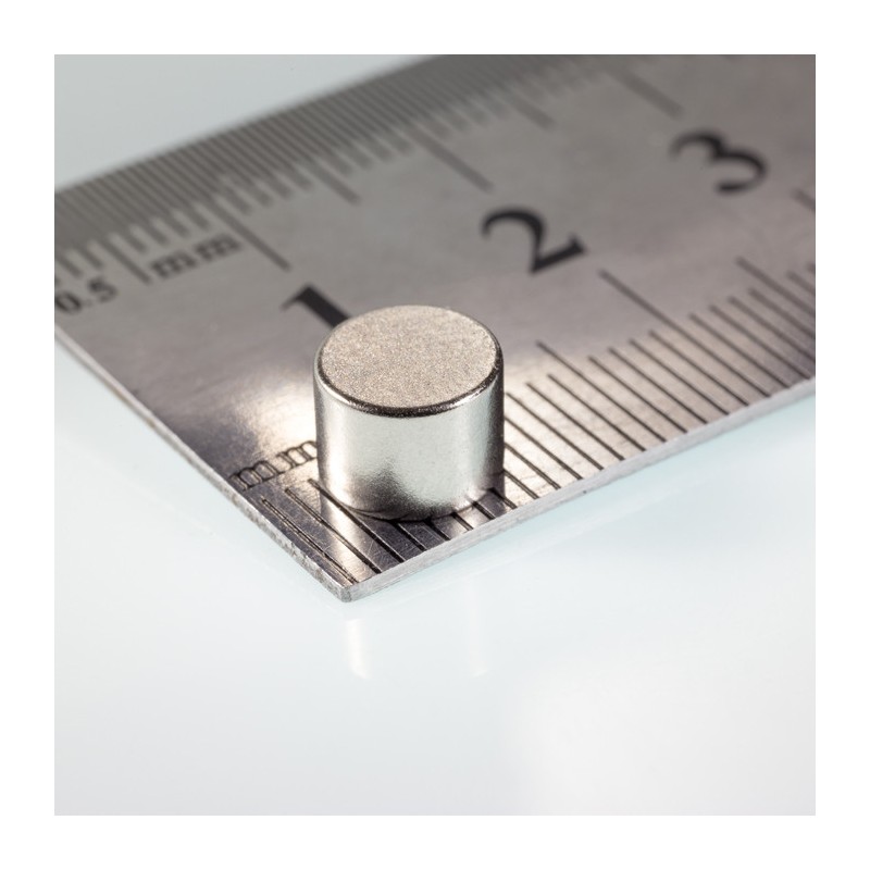 Magnet neodim cilindru cu diam.7x5 N 80 °C, VMM7-N42