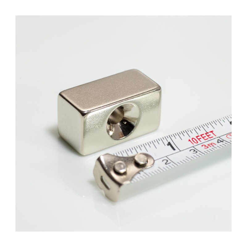 Magnet neodim bloc 30x16x15 N 120 °C, VMM5H