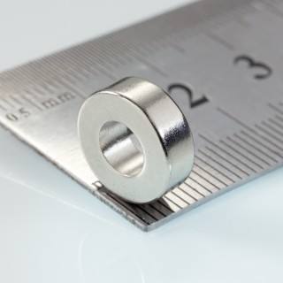 Magnet neodim inel cu diam.11,5x diam.5,5x4 N 80 °C, VMM4-N30