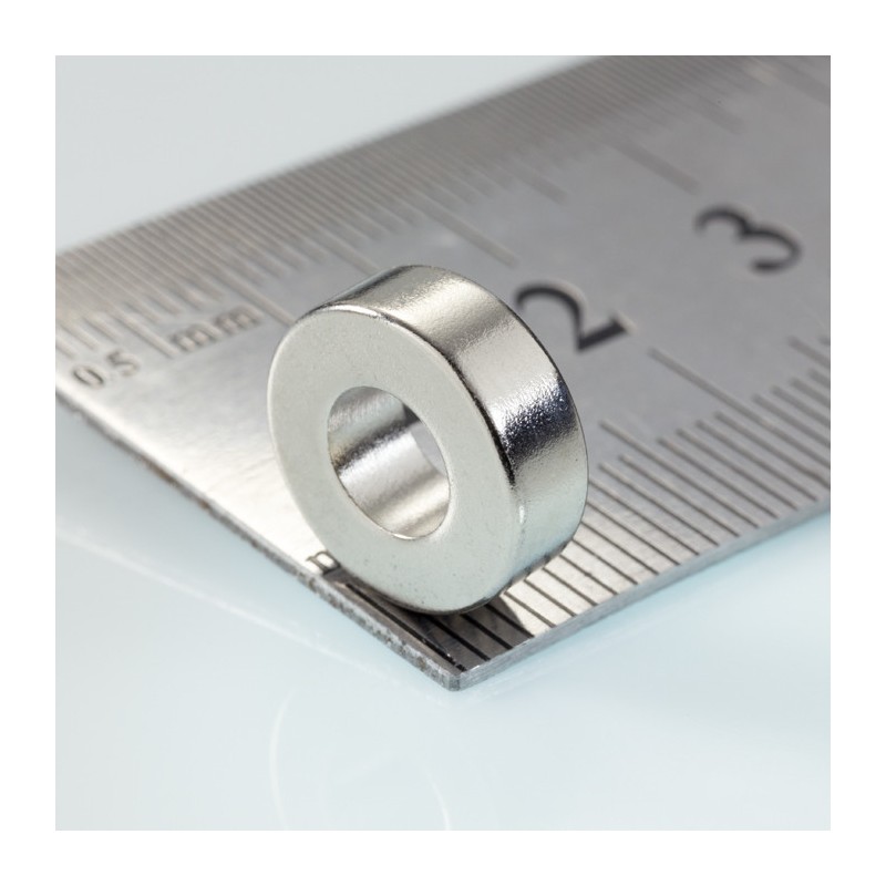 Magnet neodim inel cu diam.11,5x diam.5,5x4 N 80 °C, VMM4-N30