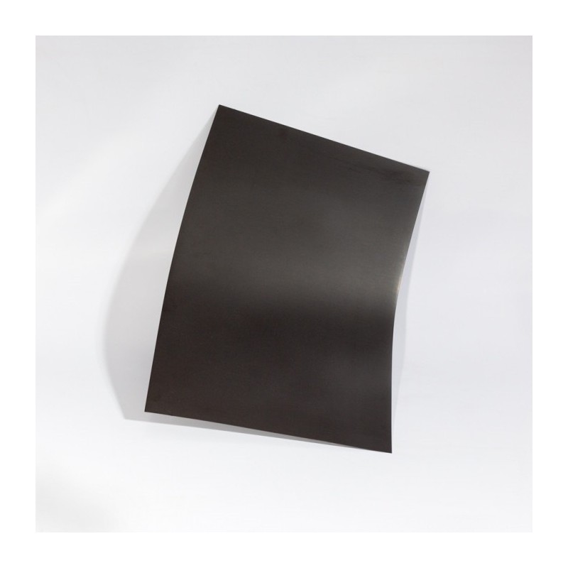 Folie magnetică A4 (297x210 mm) 1,5 mm - negru - fără tratament de suprafa