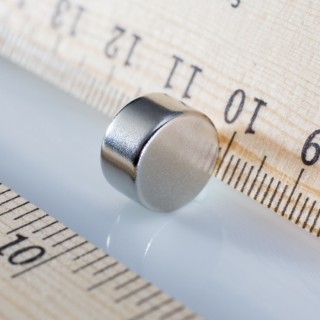 Magnet neodim cilindru cu diam.11x6 N 80 °C, VMM7-N42