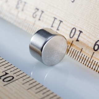 Magnet neodim cilindru cu diam.11x7 N 80 °C, VMM7-N42