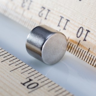 Magnet neodim cilindru cu diam.11x8 N 80 °C, VMM7-N42