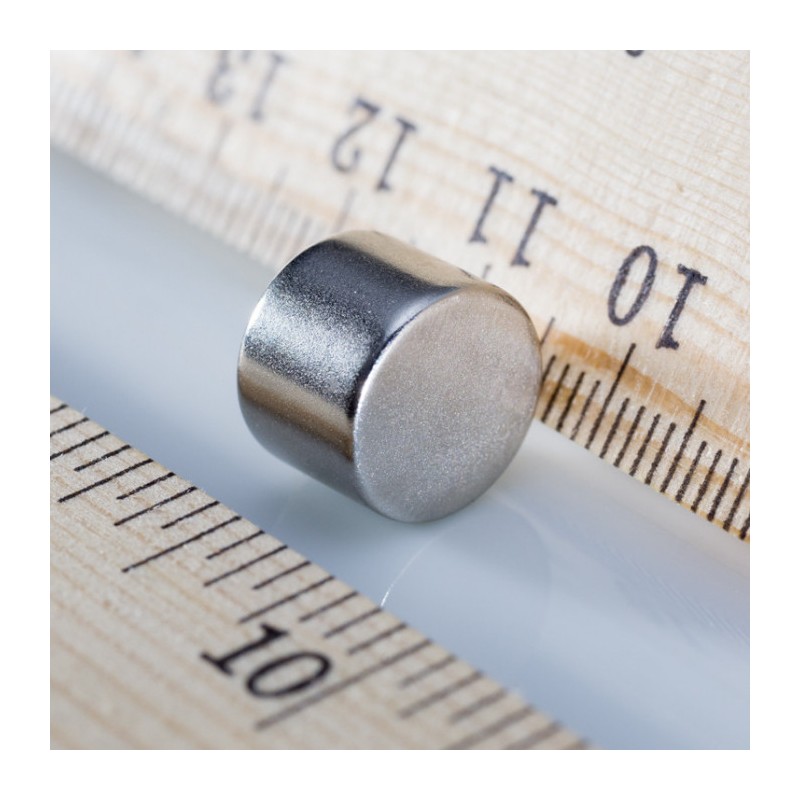 Magnet neodim cilindru cu diam.11x8 N 80 °C, VMM7-N42