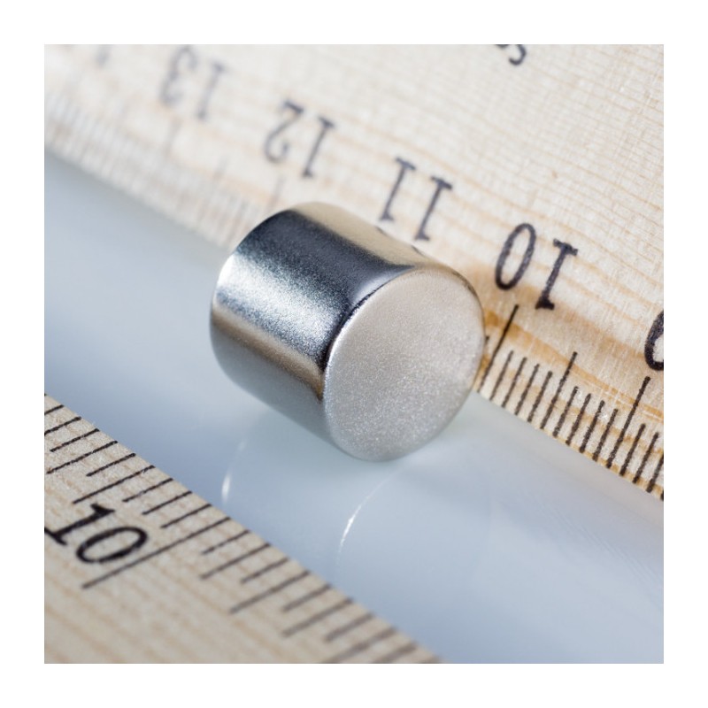 Magnet neodim cilindru cu diam.11x10 N 80 °C, VMM7-N42