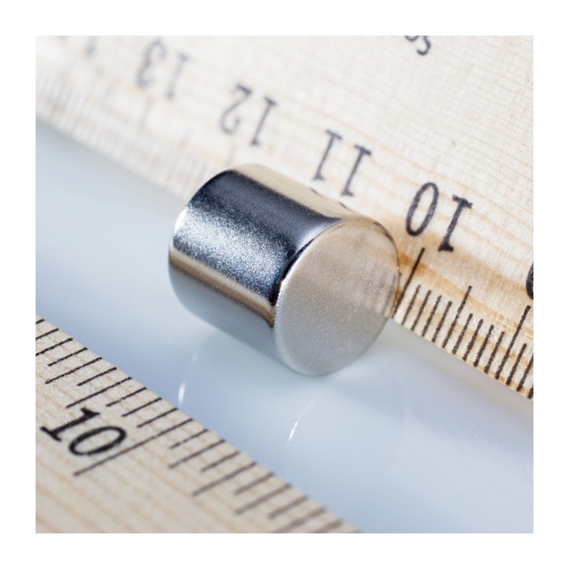 Magnet neodim cilindru cu diam.11x11 N 80 °C, VMM7-N42