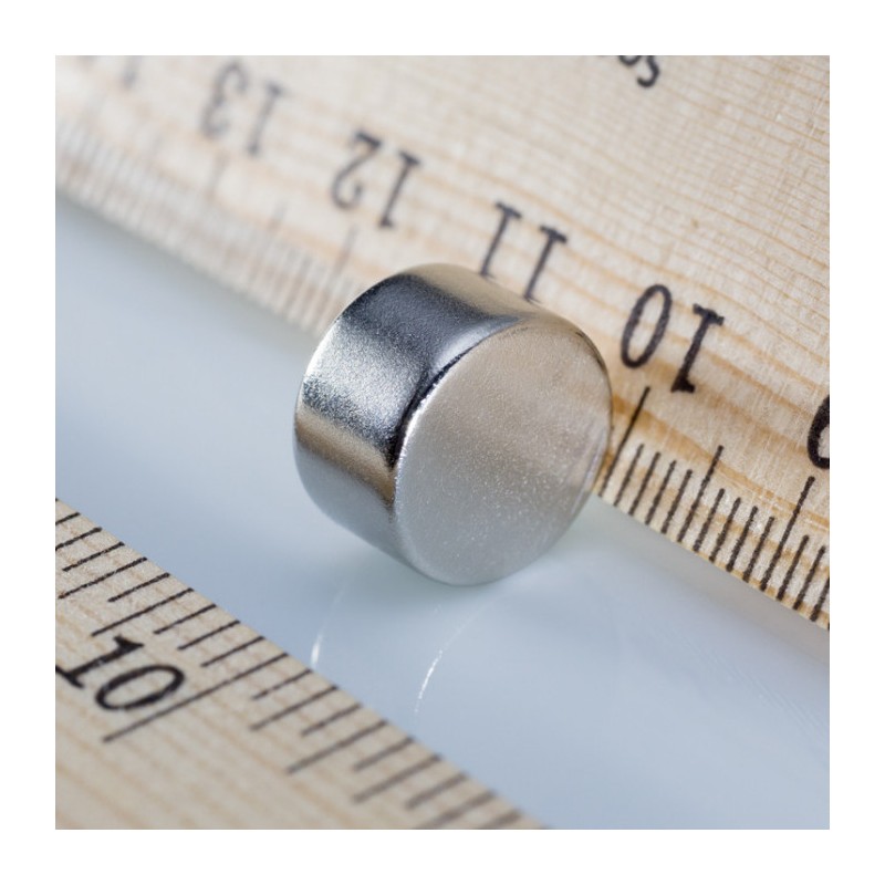 Magnet neodim cilindru cu diam.12x7 N 80 °C, VMM7-N42