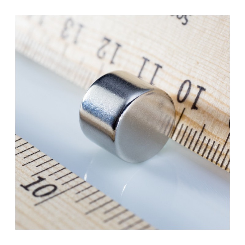 Magnet neodim cilindru cu diam.12x9 N 80 °C, VMM7-N42