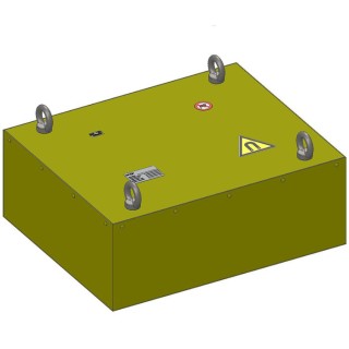 Placă magnetică MD modelul 1 - 610x496x227 F