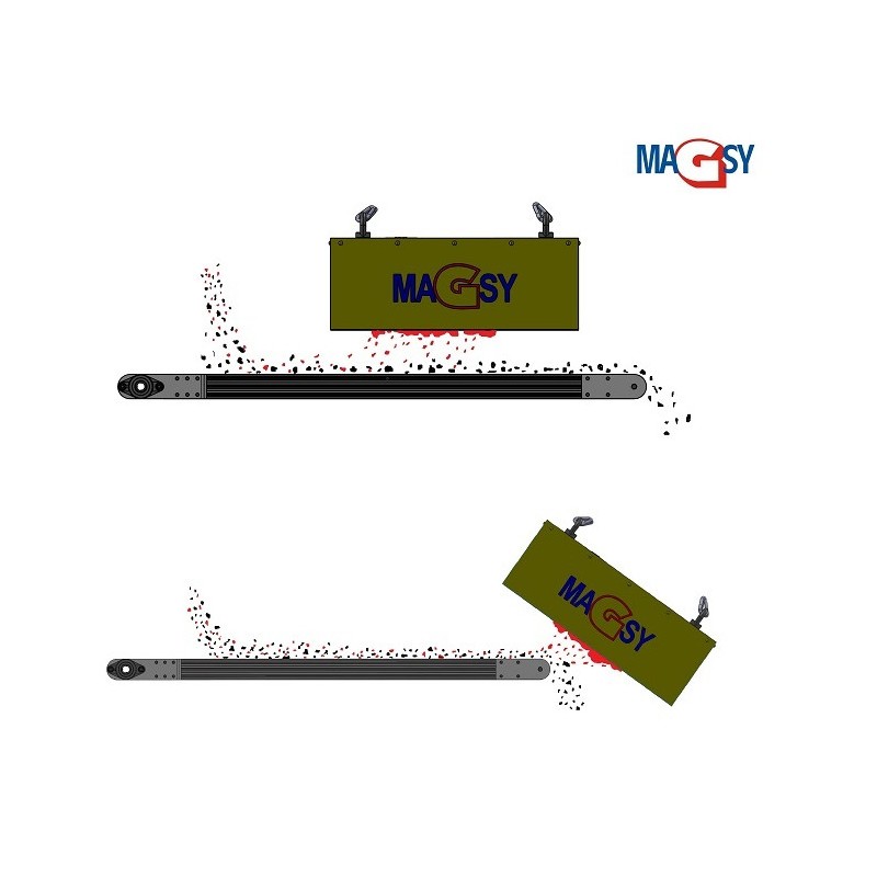 Placă magnetică MD modelul 1 - 610x496x227 F
