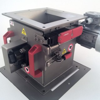 Separator magnetic cu grilă rotativă MSVR 200x200/4 VVM-ECO