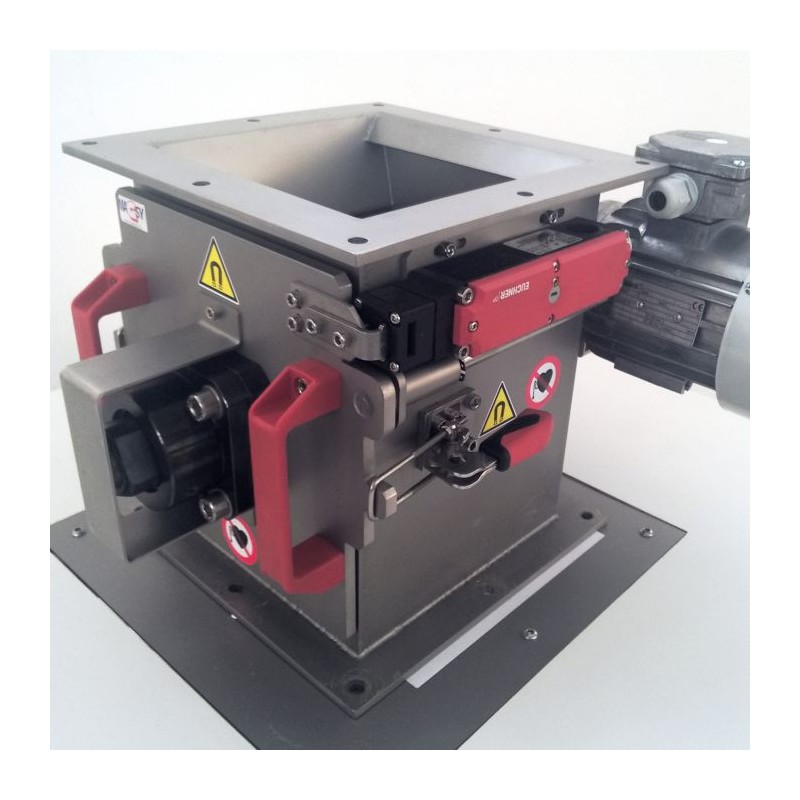 Separator magnetic cu grilă rotativă MSVR 200x200/4 VVM-ECO