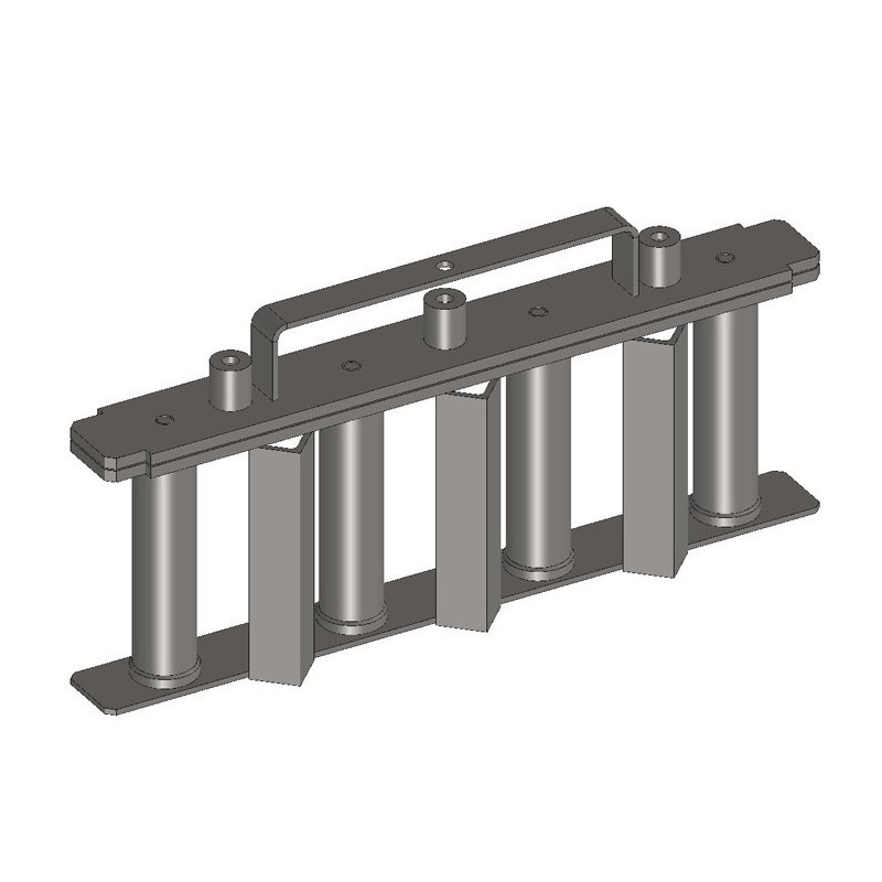 Grilă magnetică MR 390x140x50/4 F