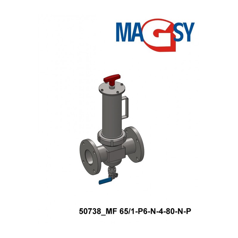 Separator magnetic lichide MF 65/1-P6-N-4-80-N-P