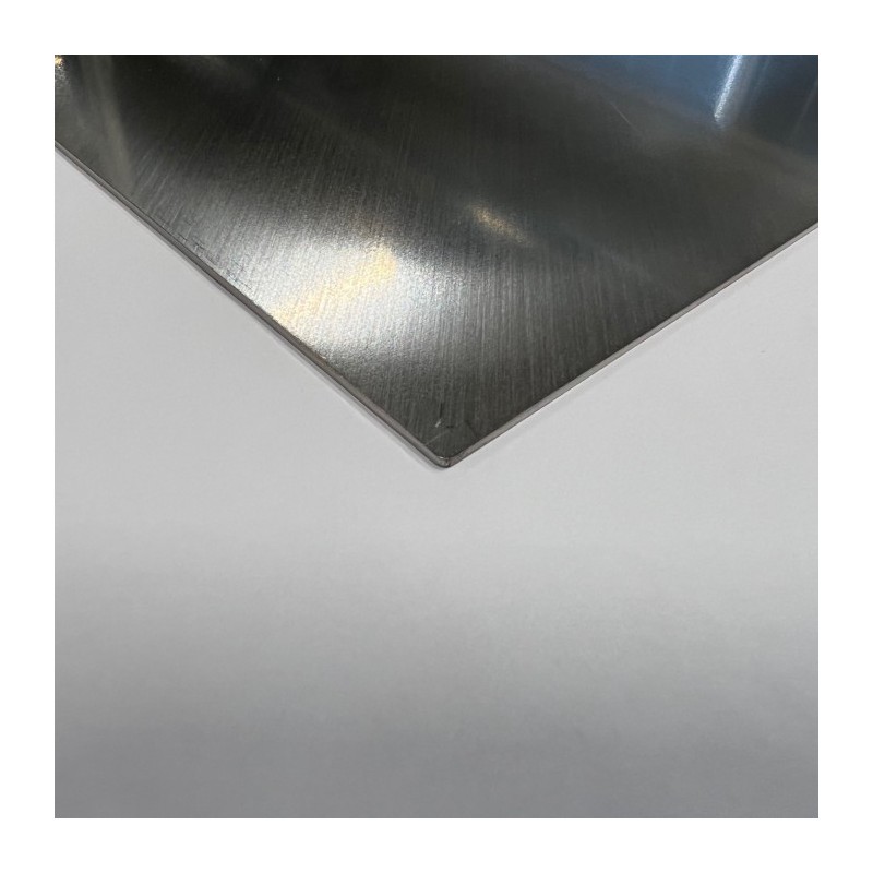 Tablă inox grosime 1 mm, dimensiune 500x500 mm