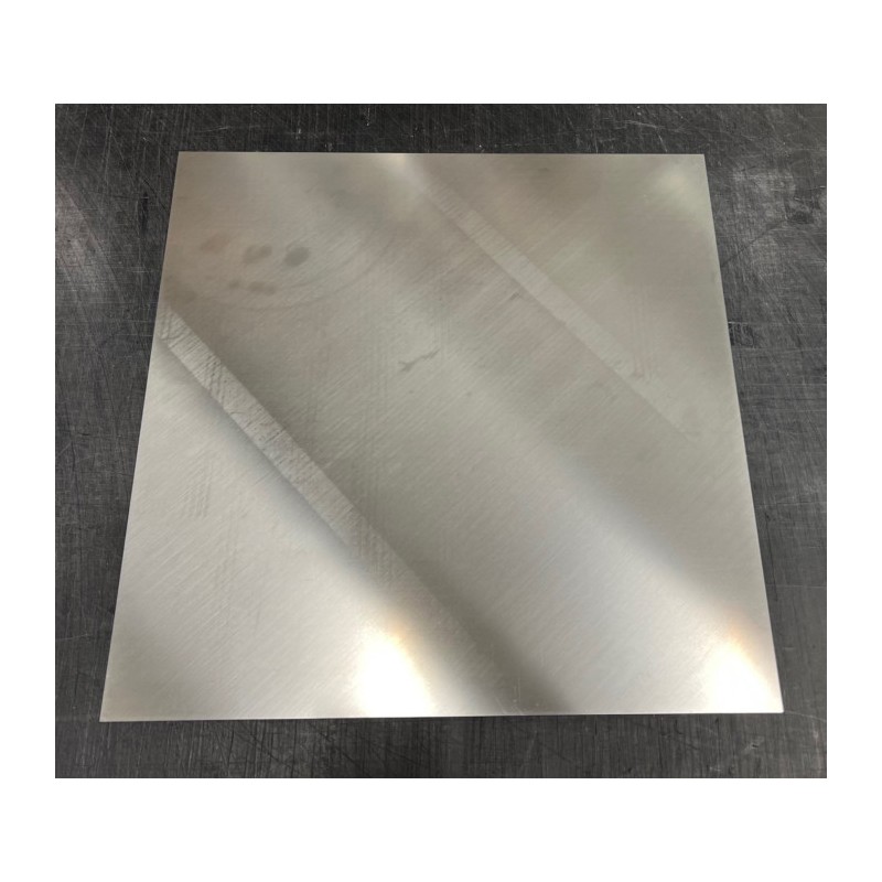 Tablă inox grosime 1 mm, dimensiune 500x500 mm