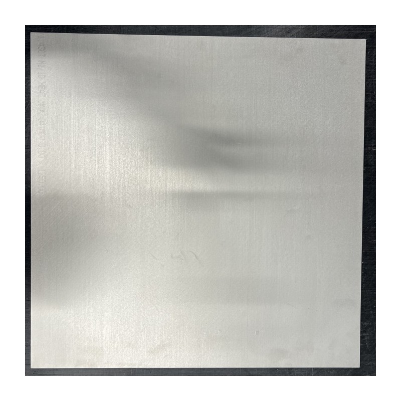 Tablă inox grosime 2 mm, dimensiune 500x500 mm