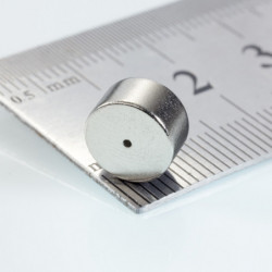 Magnet neodim inel cu diam.9x diam.0,8x5 N 80 °C, VMM10-N50