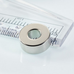 Magnet neodim inel cu diam.15x diam.6x6 N 80 °C, VMM10-N50