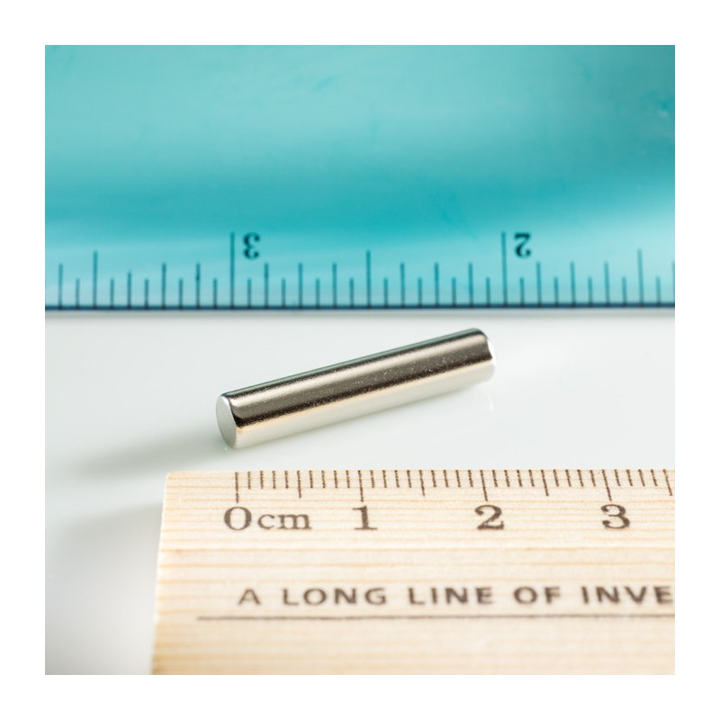 Magnet neodim cilindru cu diam.5x25 N 80 °C, VMM8-N45
